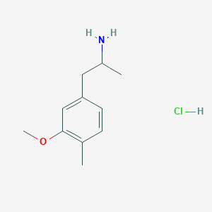 molecular formula C11H18ClNO B1215193 1-(3-Methoxy-4-methylphenyl)-2-aminopropane CAS No. 25068-95-5