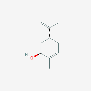 molecular formula C10H16O B1215196 Carveol CAS No. 2102-58-1