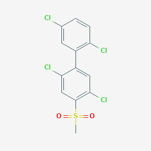 4-Methylsulfonyl-2,2',5,5'-tetrachlorobiphenyl