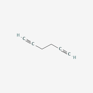 molecular formula C6H6 B1215225 1,5-Hexadiyne CAS No. 628-16-0