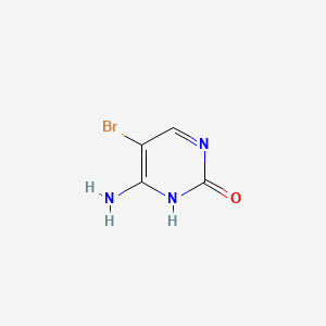 molecular formula C4H4BrN3O B1215235 5-Bromocytosine CAS No. 2240-25-7