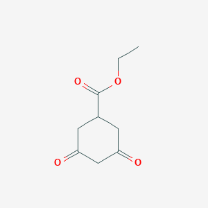 molecular formula C9H12O4 B121524 3,5-二氧环己烷甲酸乙酯 CAS No. 27513-35-5