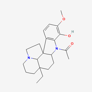 1-Acetyl-16-methoxyaspidospermidin-17-ol