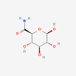molecular formula C6H11NO6 B1215246 Glucuronamide CAS No. 61914-43-0