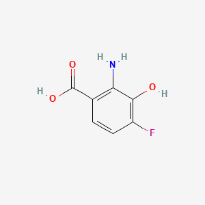 4-Fluoro-3-hydroxyanthranilic acid