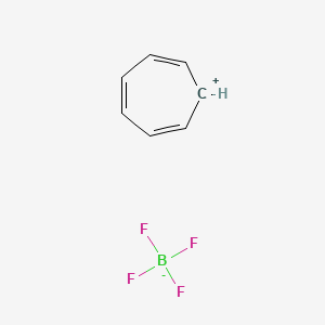 molecular formula C7H7BF4 B1215270 Tropylium tetrafluoroborate CAS No. 27081-10-3