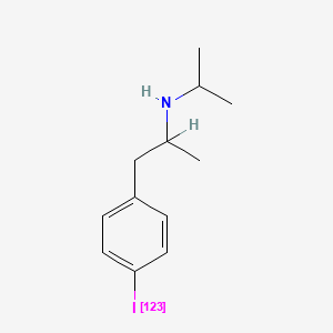 molecular formula C12H18IN B1215272 Iofetamine (123I) CAS No. 75917-92-9