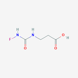 3-(Fluorocarbamoylamino)propanoic acid