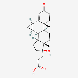 molecular formula C23H32O4 B1215283 Prorenoate CAS No. 49848-01-3