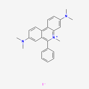 3,8-Bis(dimethylamino)-5-methyl-6-phenylphenanthridinium iodide