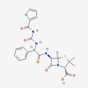 molecular formula C22H22N4O7S B1215297 Furbenicillin CAS No. 54661-82-4