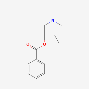 molecular formula C14H21NO2 B1215312 Amylocaine CAS No. 644-26-8