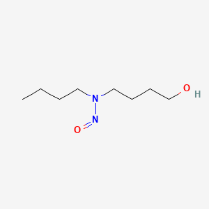 molecular formula C8H18N2O2 B1215313 N-butyl-N-(4-hydroxybutyl)nitrosamine CAS No. 3817-11-6
