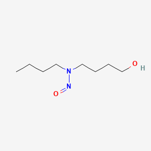 molecular formula C8H18N2O2 B1215313 N-Butyl-N-(4-hydroxybutyl)nitrosamine CAS No. 3817-11-6