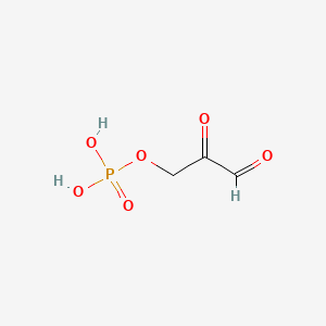 molecular formula C3H5O6P B1215318 Hydroxypyruvaldehyde phosphate CAS No. 39217-31-7
