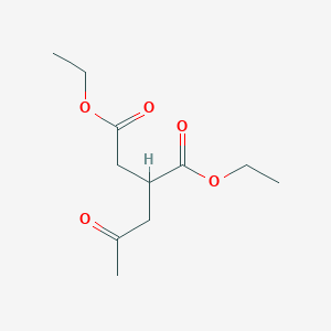 molecular formula C11H18O5 B121532 Diethyl 2-(2-oxopropyl)succinate CAS No. 1187-74-2