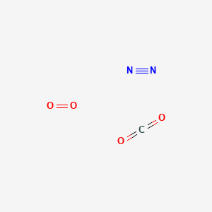 molecular formula CN2O4 B1215327 Pneumoxide CAS No. 84128-91-6