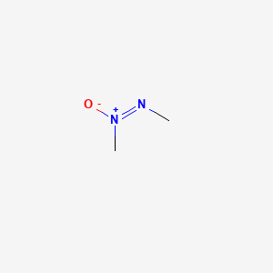 molecular formula C2H6N2O B1215336 Azoxymethane CAS No. 25843-45-2