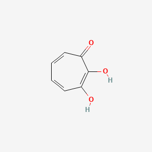 molecular formula C7H6O3 B1215338 7-Hydroxytropolone CAS No. 33739-50-3