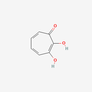 molecular formula C7H6O3 B1215338 3-Hydroxytropolone CAS No. 33739-50-3