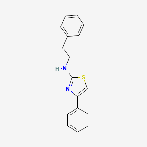 molecular formula C17H16N2S B1215343 Fanetizole CAS No. 79069-94-6