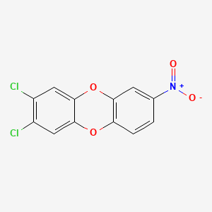 7-Nitro-2,3-dichlorodibenzo-p-dioxin