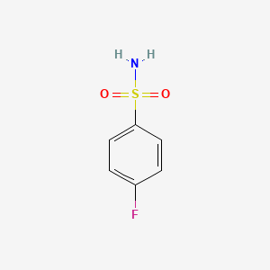 molecular formula C6H6FNO2S B1215347 4-Fluorobenzenesulfonamide CAS No. 402-46-0