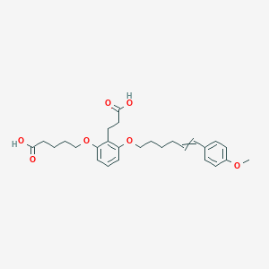 molecular formula C27H34O7 B1215350 Ono-LB457 