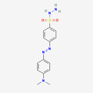 molecular formula C14H17N5O2S B1215355 Dabsyl Hydrazine CAS No. 72565-41-4