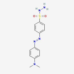 4-((4-(Dimethylamino)phenyl)azo)benzenesulfonic acid hydrazide