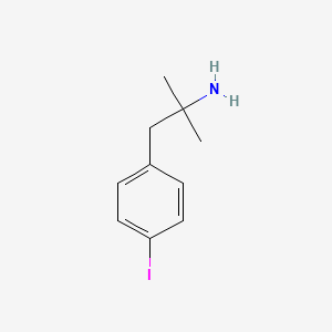molecular formula C10H14IN B1215356 1-(4-Iodophenyl)-2-methylpropan-2-amine CAS No. 96684-29-6