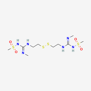 N',N'''-Dimesyl-N,N''-dimethyl-5,6-dithia-2,9-diazadecanediamidine
