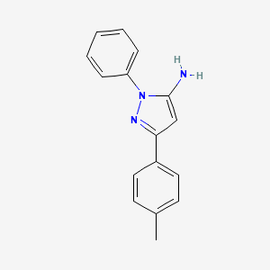 3-(4-methylphenyl)-1-phenyl-1H-pyrazol-5-amine