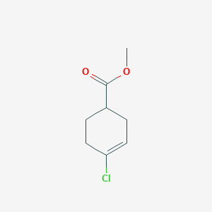 molecular formula C8H11ClO2 B121543 Methyl 4-chlorocyclohex-3-ene-1-carboxylate CAS No. 27705-05-1