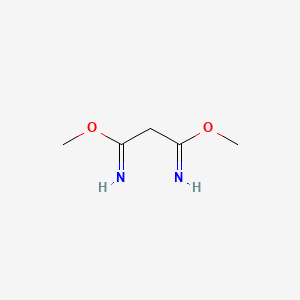 molecular formula C5H10N2O2 B1215430 Dimethylmalonimidate CAS No. 51534-05-5