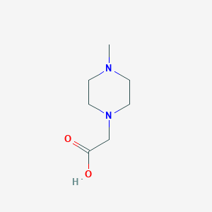 molecular formula C7H14N2O2 B121544 (4-Methyl-piperazin-1-yl)-acetic acid CAS No. 54699-92-2