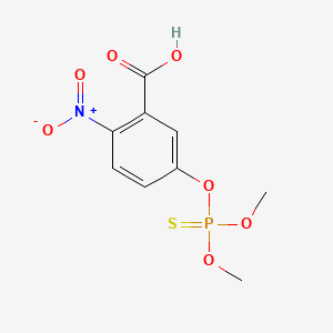 molecular formula C9H10NO7PS B1215473 Carboxyfenitrothion CAS No. 54812-31-6