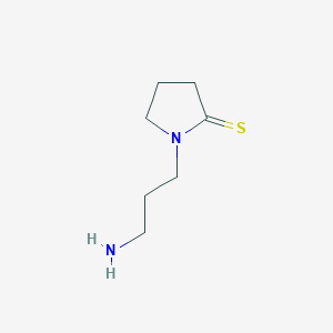 1-(3-Aminopropyl)pyrrolidine-2-thione