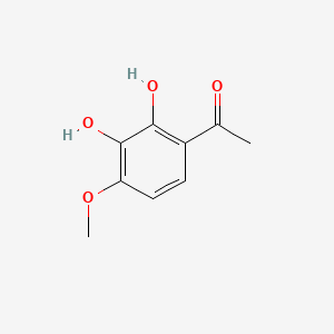 molecular formula C9H10O4 B1215508 2,3-Dihydroxy-4-Methoxyacetophenone CAS No. 708-53-2