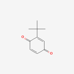 molecular formula C10H12O2 B1215510 tert-Butyl-1,4-benzoquinone CAS No. 3602-55-9