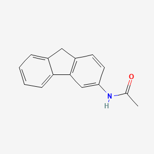 molecular formula C15H13NO B1215514 N-3-Fluorenylacetamide CAS No. 6292-55-3