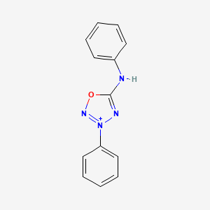 N-(3-Phenyl-5-(1,2,3,4-oxatriazolio))phenylamide