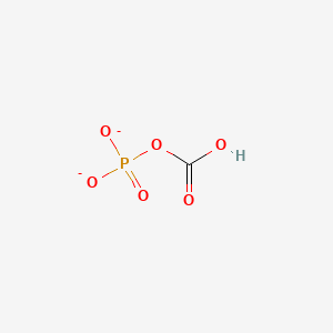 molecular formula CHO6P-2 B1215591 Carboxyphosphate CAS No. 75847-65-3