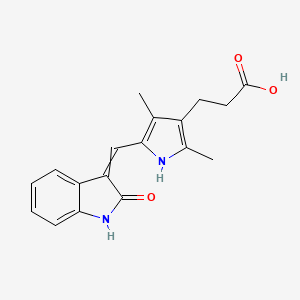 molecular formula C18H18N2O3 B1215597 TSU-68 