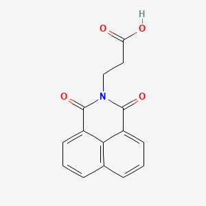 3-(1,3-Dioxo-1H-benzo[DE]isoquinolin-2(3H)-YL)propanoic acid