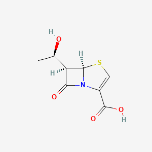 2-(2-Fluoroethylthio)-6-(1-hydroxyethyl)penem-3-carboxylate