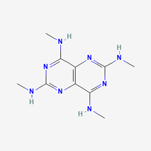 N~2~,N~4~,N~6~,N~8~-Tetramethylpyrimido[5,4-d]pyrimidine-2,4,6,8-tetramine