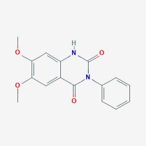 6,7-Dimethoxy-3-phenyl-1H-quinazoline-2,4-dione