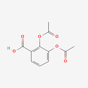 molecular formula C11H10O6 B1215636 Tosiben CAS No. 486-79-3