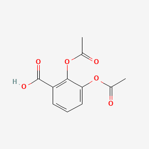 B1215636 Dipyrocetyl CAS No. 486-79-3